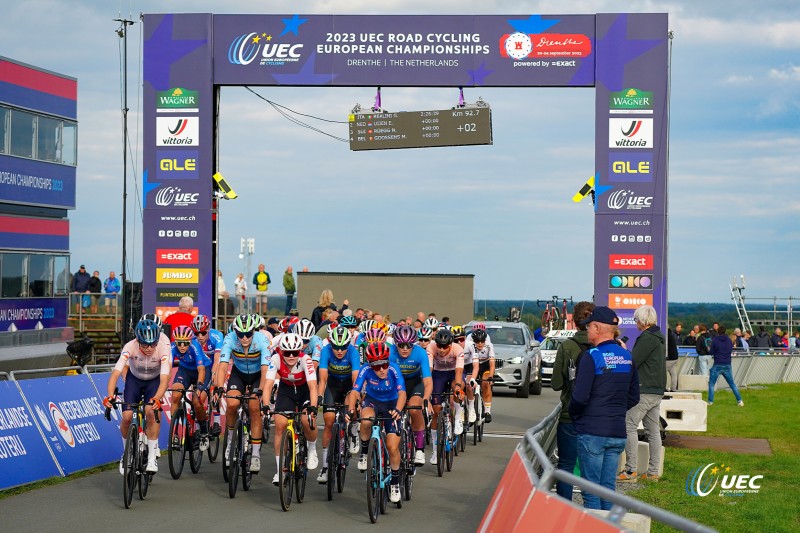 2023 UEC Road European Championships - Drenthe - Under 23 Women?s Road Race - Coevorden - Col Du VAM 108 km - 22/09/2023 - photo Massimo Fulgenzi/SprintCyclingAgency?2023